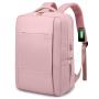 LOVEVOOK Casual Fashion Waterproof Smart Work College School Bags with USB Charging Port 15.6 17 inch Laptop Backpacks for Women