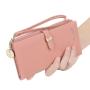 OEM068 Newest Fashion Wallets Leather Card Holder Phone Womens Wallets and Purses New Designer Female Purse For Gift