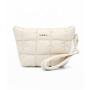 CHANGRONG Custom Women Travel Nylon Pouch Quilted Puffer Clutch Bag women