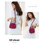 Factory wholesale ladies coin cell phone bag multi color nylon small shoulder messenger bag