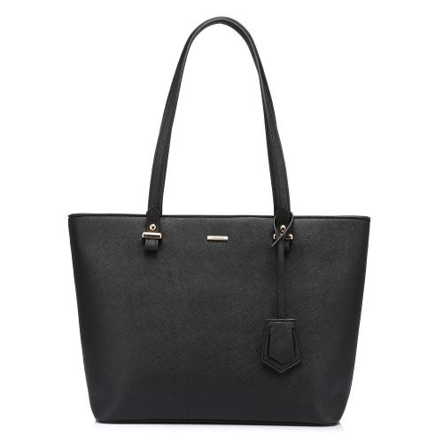 LOVEVOOK 2022 PU Leather Purse and Handbags for Ladies Designer Elegent Large Shoulder Bag Luxury Women Tote Bags