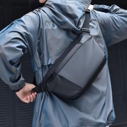 Hot sale shoulder backpack bag for men crossbody sling chest bag waterproof polyester fabric men travel cycling shoulder bag