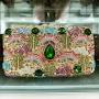 High Quality Luxury Metal Mesh Purse Crystal Bling Purses Rhinestone Handbags Evening Bag