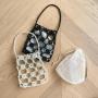 Wholesale New Summer Handbag Casual Beaded Handbag Hollow Imitation Pearl High Quality Hand Woven Bag