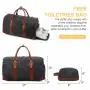LOVEVOOK 2022 factory wholesale canvas large men women travel bags With Shoe Compartment Toiletry bag weekender duffle bags