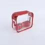 Custom Fashion PU & PVC Girls Game Sports Events Stadium Approved Transparent Purse Small Messenger Bag Clear Crossbody Handbag