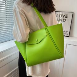 Pure Bucket Bolsas Para Mujer Handbag Tote Bag Large Capacity Tote Bolsos-Para-Mujeres- Simple And Fashionable Taschen