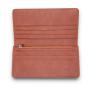 Wholesale credit card long wallet for women  PU leather zipper pocket women wallet