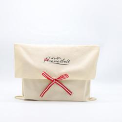 Promotional Large Cotton Envelope Dust Pouch For Shoes Clothes Pillow Packaging Envelope Cotton Bag