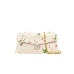 Classic Luxury Wholesale Pu Leather Designer Ladies Hand Bags Custom Logo Vegan Fashion Handbag  Women's Chain Shoulder Bag