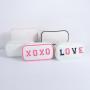 Personalized Eco Friendly Reusable Women Ladies Washable Nature Thick Cotton Organizer Zipper Pouch Canvas Cosmetic Bag