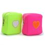 2022 New Trends Best Bridesmaid Gifts Custom DIY Colorful Cosmetic Pouch Plain Nylon Makeup Bag Mini Nylon Pouch