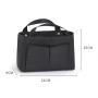Gelory Cosmetic Makeup Bag Portable Beauty Pouch Functional Bag Toiletry Make Up Makeup Organizers