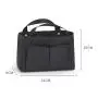 Gelory Cosmetic Makeup Bag Portable Beauty Pouch Functional Bag Toiletry Make Up Makeup Organizers