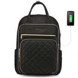 2022 LOVEVOOK large Oxford Travel Backpack Waterproof College School USB Bookbag custom Women's 15.6 17inch Laptop Backpacks