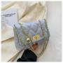 Korean Ladies Hand Bag Handbags Diamond Lattice Shoulder Bag Handbag Casual Fashion Women Bags Pu Bolsosparamujeres CY74311
