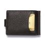 ZHF030 Cross-border RFID Men's PU Card Bag Business Leisure Wallet Buckle Dollar Clip Work Card Set Wholesale