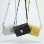 Custom 2023 New Style Fashion Real Leather Italian Small Women Handbag Cylindrical Shoulder Crossbody Bag