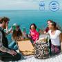 Large Capacity Leakproof 30-Can Insulated Thermal Bag Soft Cooler for Beverage Lunch Travel - Unisex Cooler Backpack