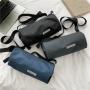 PU Leather Sling Bag Crossbody Bag Men Women Travelling Sports Large Capacity Messenger Shoulder Bag