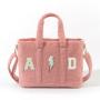 Fashion Bag Supplier Teddy Weekender Bag Custom Logo Size Plush Teddy Bag