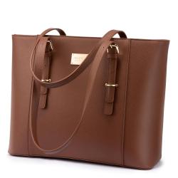 LOVEVOOK New Style office ladies casual pu tote bag large capacity computer shoulder bag business women briefcase laptop handbag