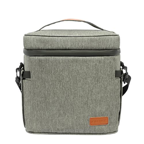 Large Capacity Thermal Insulated Lunch Box Food Picnic Bag Milk Bottle Pouch Cooler Lunch Bag Reusable Cooler Bag