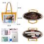 Lovevook brand custom handbags 3 pcs set OEM ODM design fashion tote bag women purses and handbags ladies hand bags for women