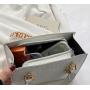 ZR531 Women's Bags Fashion Girl Clemence Colorful Small Square Bag Simple Lattice Zipper Shoulder Crossbody Bag Female Party