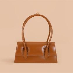 2024 Vintage Design Ladies Shoulder Bags Luxury Pu Leather Handbags Fashion Large Capacity Tote Bag For Women