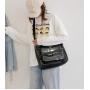 China manufacturer custom ita bag fashion girl clear PVC window ita handbag with insert show itabag