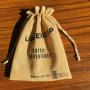 Small Drawstring Gift Hessian Bags Burlap Drawstring Packaging Bag