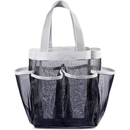 Gelory Factory Direct Quick Dry Hanging Mesh Bag Shower Caddy Storage Organizer Tote Bag With Multi-pockets