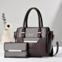 XL353 Fashionable Clutch Pu Leather Handbag New Design Handbags For Women Imported Anti Water Luxury Single Shoulder Bag Set