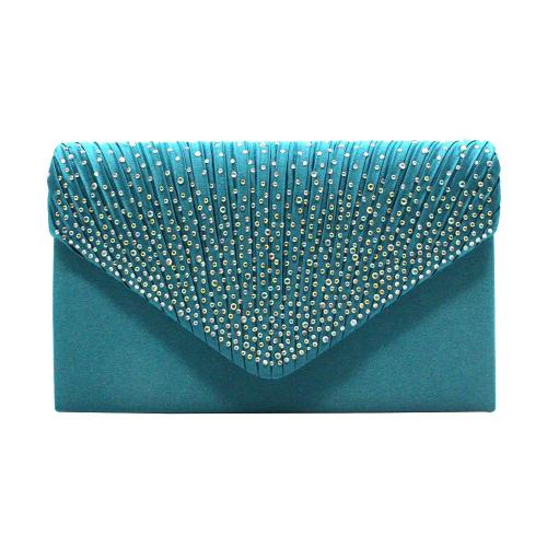 HOT Classical Wedding Party Silk Evening Bag Rhinestone Clutch Purses for Women Ladies Handbag Clutch Bags chain shoulder bag
