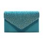 HOT Classical Wedding Party Silk Evening Bag Rhinestone Clutch Purses for Women Ladies Handbag Clutch Bags chain shoulder bag
