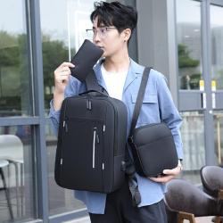 KBW557 Wholesale Hot Selling Backpack New USB Computer Shoulder Bag High Quality Three Sets of School Bags Leisure Travel Bag