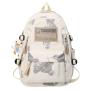 2023 Fashion Student Backpack Simple Korean High School Students Backpack Casual Large Capacity Schoolbag YI036