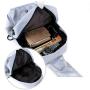 ZR579 Hot Selling Chest Bag Unisex New USB Shoulder Bag Sports Travel Waterproof Crossbody Bag Leisure Solid Color Oxford Cloth