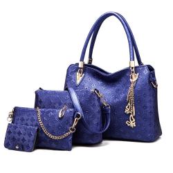 2024 New Fashion Europe And The United States Shoulder Oblique Span Handbag Large Bag Stuffed Bun Mother Bag