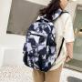 ZR839 Schoolbag New Backpack Fashion High Capacity Unisex Computer Laptop Bag Nylon High School Students Letter Backpack Trend