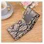 European American Retro Creative Print Men's Short Leather Wallet Waterproof Student Soft Wallet Large Multi-Card Capacity