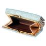 HSWW001 Custom Short Small Mini PU Leather RFID Women Wallet Fashion Credit Card Holder Fashionable Coin Money Purse