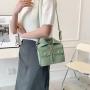 ZR256 Personalized Summer New Stereoscopic Jacket Clothes Bag Temperament Casual Straddle Small Square Bag