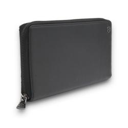 PU leather wallet clutch with zipper ladies wallet purse women travel wallet