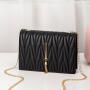 2022 New Fashion Arrivals Women Chain Crossbody Bag Pu Leather Designer Custom Ladies Purse Hand Messenger Bags Women Handbags