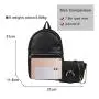 New trendy models of women's backpack 2024 women's fashion simple casual backpack wholesale set