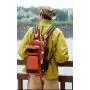 ZF190 Outdoor Mountaineering Bag Men Multifunctional Large Capacity Backpack Fishing Bag Nylon Travel Bag