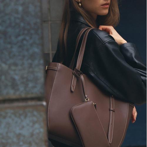 OEM ODM Women Handbag Large Capacity Ladies Shoulder Bag Luxury PU Leather Tote Bag