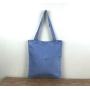 Wholesale Denim Shoulder Bag Simple Casual Women's Tote for Shopping Canvas Student School Hand Bag Korean Style